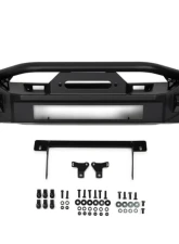DV8 Off-Road FS-7 Mid-Width Winch Front Bumper for Jeep Wrangler JL | Gladiator JT 2007                                     - FBJL-07 - Image 3